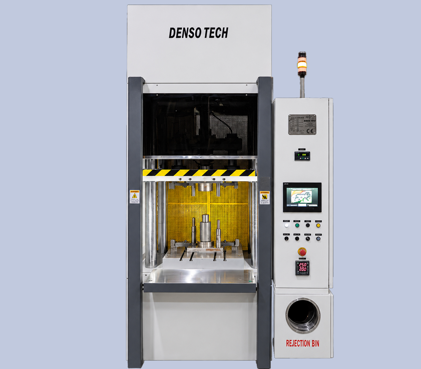 Servo press machine for automotive components