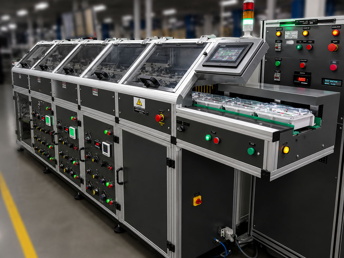 Three Phase Testing Line